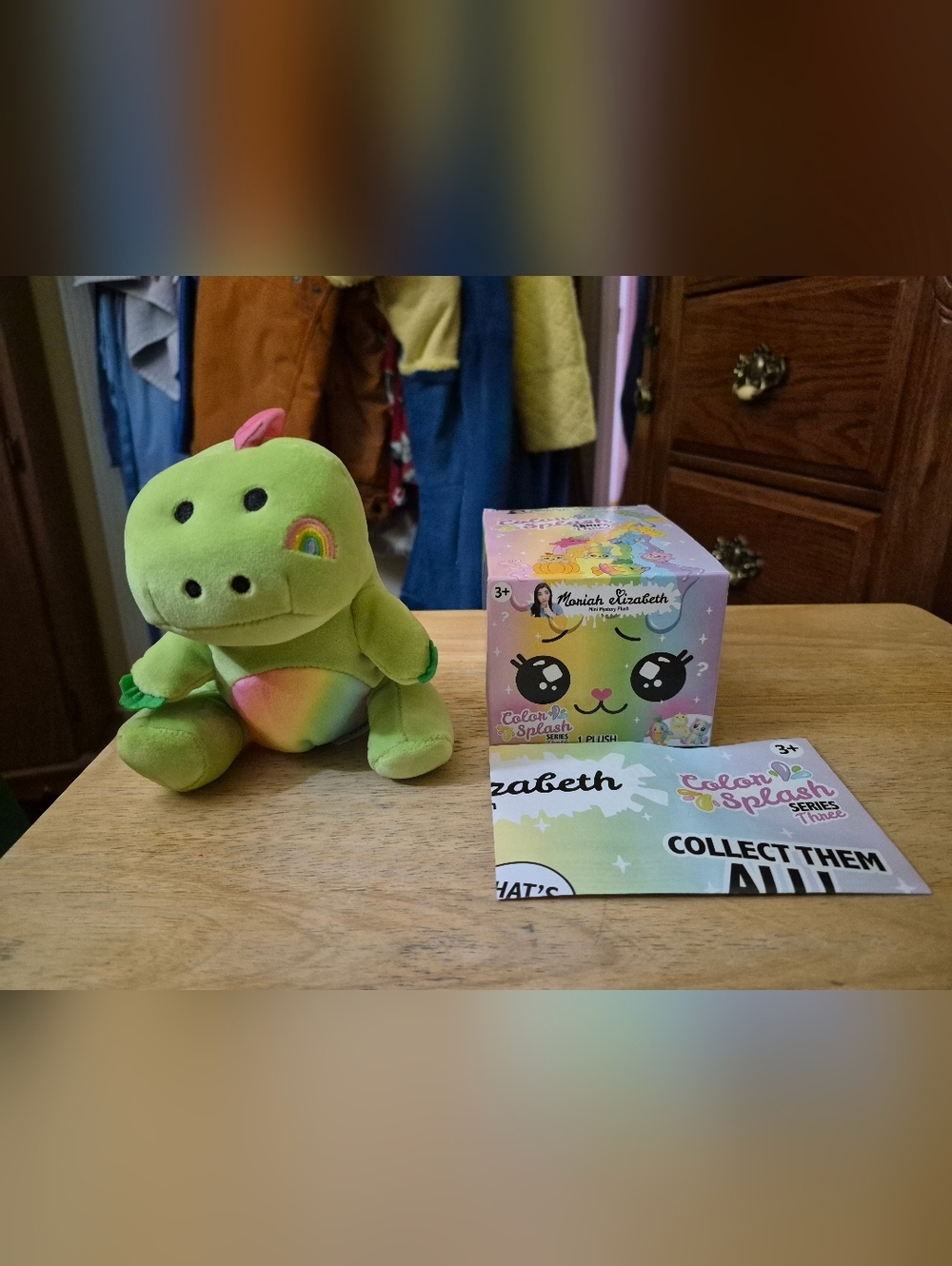 Moriah Elizabeth Series 3 Color Splash Pickle Plush